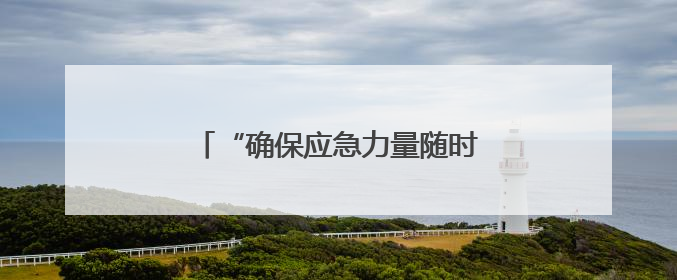 “确保应急力量随时可用”——广西应对台风“蝴蝶”一线见闻
