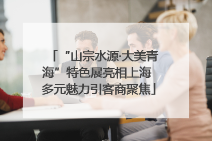 “山宗水源·大美青海”特色展亮相上海 多元魅力引客商聚焦