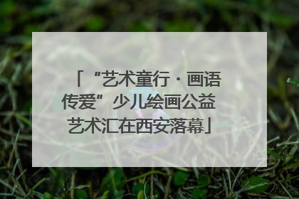 “艺术童行・画语传爱”少儿绘画公益艺术汇在西安落幕