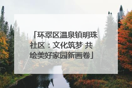 环翠区温泉镇明珠社区：文化筑梦 共绘美好家园新画卷