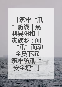 筑牢“汛”防线｜慈利县阳和土家族乡：闻“汛”而动 全员下沉筑牢防汛“安全堤”