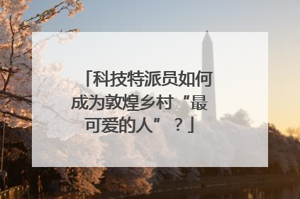 科技特派员如何成为敦煌乡村“最可爱的人”？