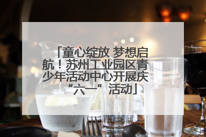童心绽放 梦想启航！苏州工业园区青少年活动中心开展庆“六一”活动