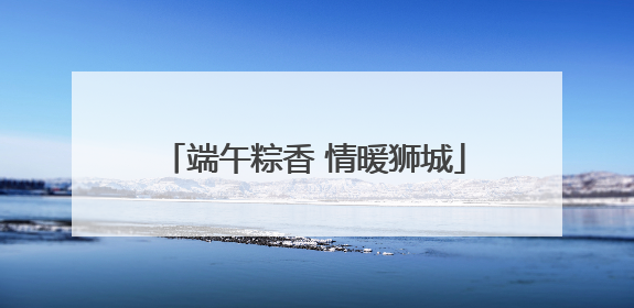 端午粽香 情暖狮城