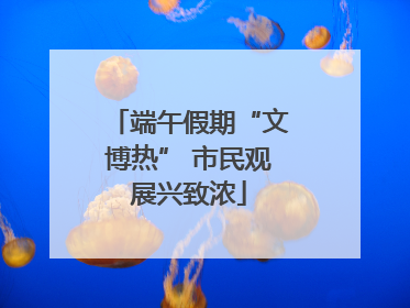 端午假期“文博热” 市民观展兴致浓