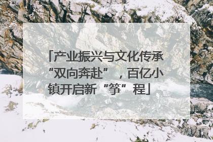 产业振兴与文化传承“双向奔赴”，百亿小镇开启新“筝”程