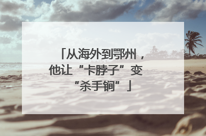 从海外到鄂州，他让“卡脖子”变“杀手锏”