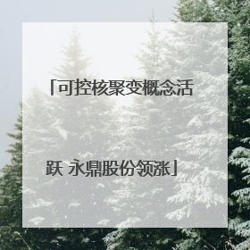 可控核聚变概念活跃 永鼎股份领涨