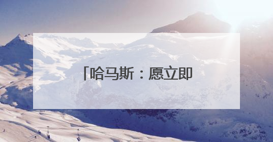 哈马斯：愿立即开启新一轮加沙停火间接谈判