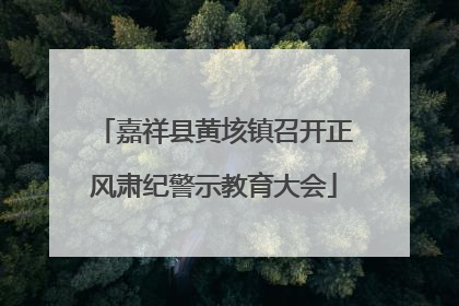 嘉祥县黄垓镇召开正风肃纪警示教育大会