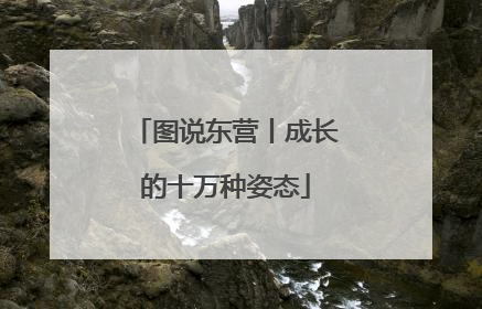图说东营丨成长的十万种姿态