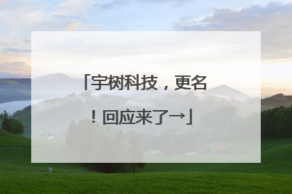 宇树科技，更名！回应来了→