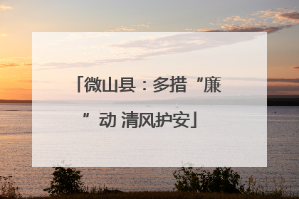 微山县：多措“廉”动 清风护安