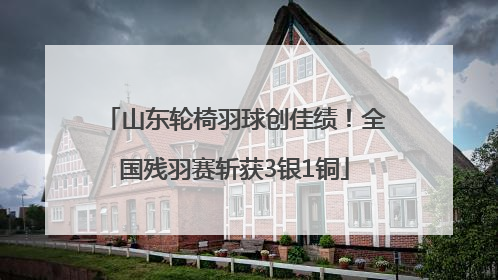 山东轮椅羽球创佳绩！全国残羽赛斩获3银1铜