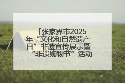 张家界市2025年“文化和自然遗产日”非遗宣传展示暨“非遗购物节”活动在慈利县盛大启幕
