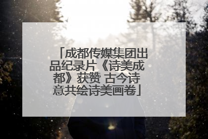 成都传媒集团出品纪录片《诗美成都》获赞 古今诗意共绘诗美画卷