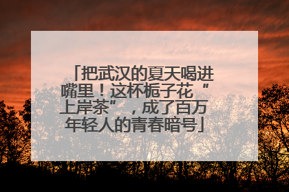 把武汉的夏天喝进嘴里！这杯栀子花“上岸茶”，成了百万年轻人的青春暗号