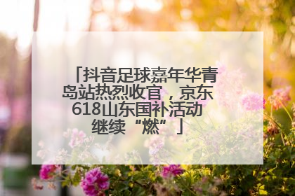 抖音足球嘉年华青岛站热烈收官，京东618山东国补活动继续“燃”