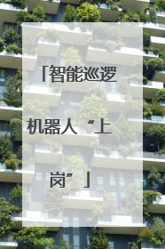 智能巡逻机器人“上岗”