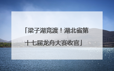 梁子湖竞渡！湖北省第十七届龙舟大赛收官