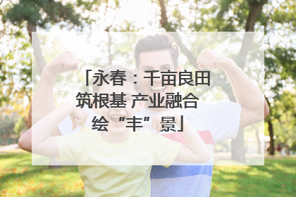 永春：千亩良田筑根基 产业融合绘“丰”景