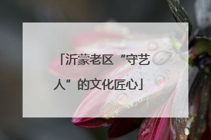沂蒙老区“守艺人”的文化匠心
