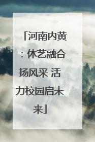 河南内黄：体艺融合扬风采 活力校园启未来