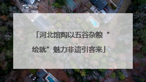 河北馆陶以五谷杂粮“绘就”魅力非遗引客来