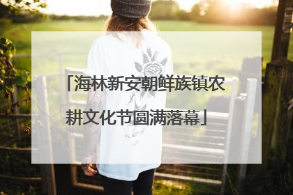 海林新安朝鲜族镇农耕文化节圆满落幕