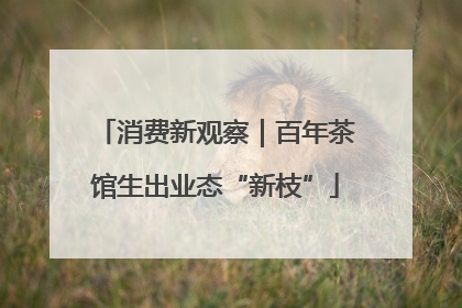 消费新观察｜百年茶馆生出业态“新枝”