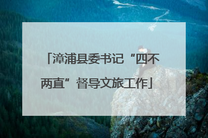 漳浦县委书记“四不两直”督导文旅工作