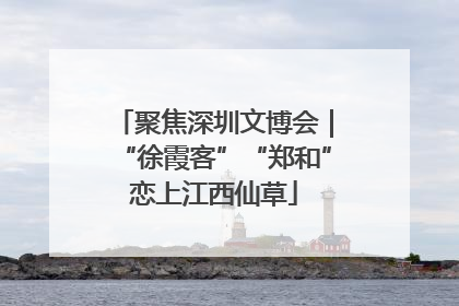 聚焦深圳文博会｜“徐霞客”“郑和”恋上江西仙草