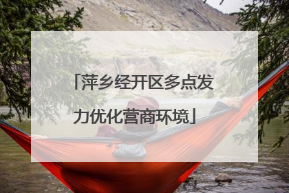 萍乡经开区多点发力优化营商环境