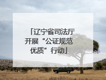 辽宁省司法厅开展“公证规范优质”行动