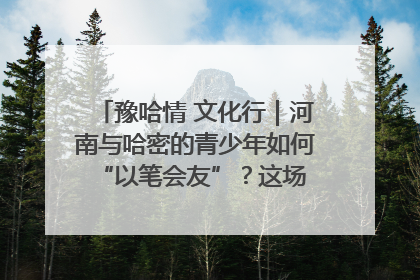 豫哈情 文化行｜河南与哈密的青少年如何 “以笔会友”？这场书画展藏着答案