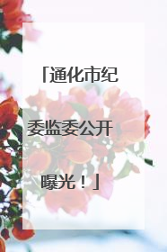 通化市纪委监委公开曝光！