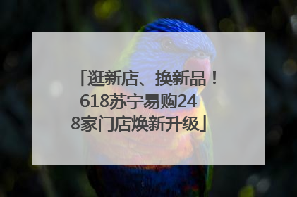 逛新店、换新品！618苏宁易购248家门店焕新升级