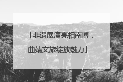 非遗展演亮相南博，曲靖文旅绽放魅力