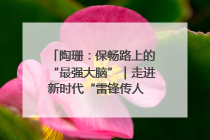 陶珊：保畅路上的“最强大脑”｜走进新时代“雷锋传人 长沙榜样”