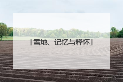 雪地、记忆与释怀