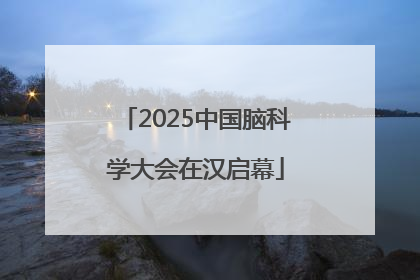 2025中国脑科学大会在汉启幕