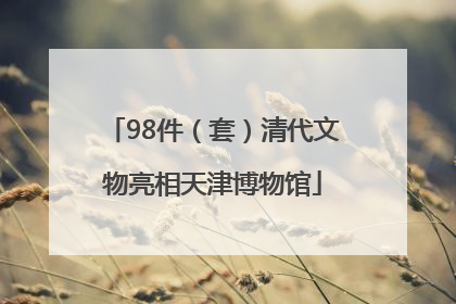 98件（套）清代文物亮相天津博物馆