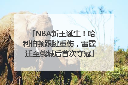 NBA新王诞生！哈利伯顿跟腱重伤，雷霆迁至俄城后首次夺冠